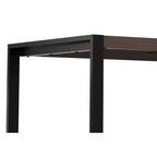 Table à manger rectangulaire industrielle moderne 168x102 cm – Bois de manguier massif, pieds en fer