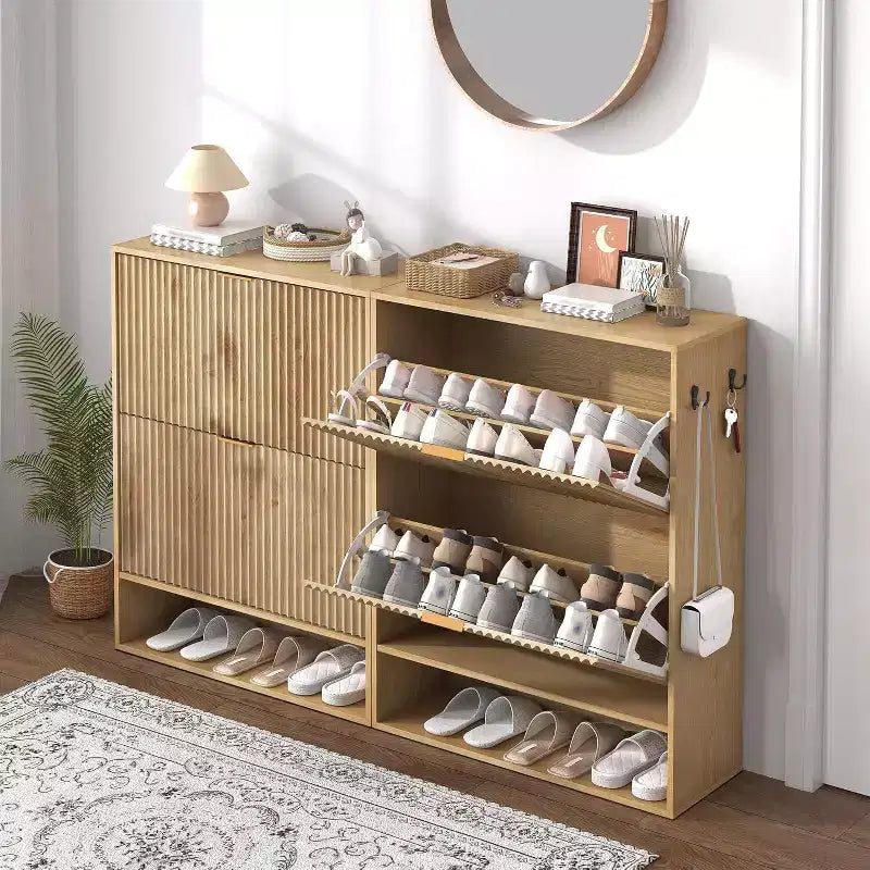 Canapé-lit futon mi-siècle moderne 75" – Convertible en cuir PU avec dossier réglable, Marron