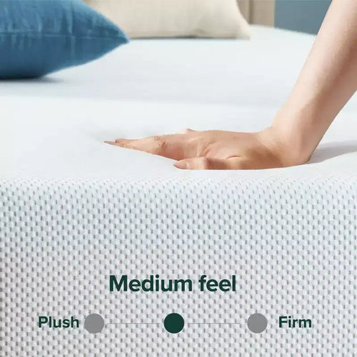 10" Green Tea Cooling Memory Foam Mattress – Full, Fiberglass Free, Medium Firmness