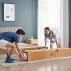 Matelas en mousse à mémoire de forme rafraîchissant au thé vert de 10 po – Grand lit, sans fibre de verre, fermeté moyenne
