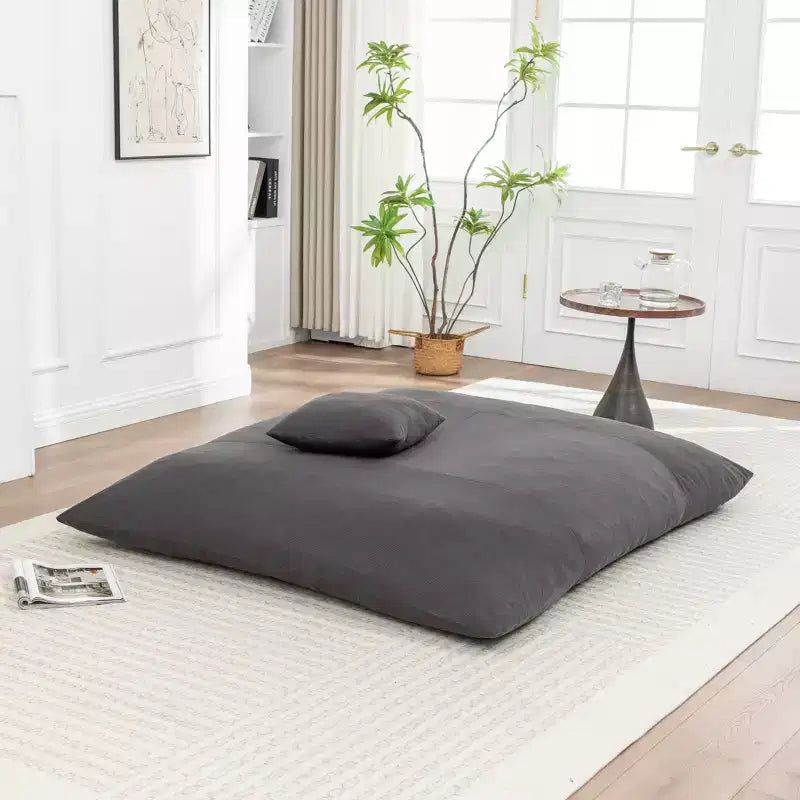 Chaise longue pouf de sol pour adultes et enfants – Salon et balcon