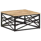 vidaXL Coffee Table End Table Sofa Table Living Room Furniture Solid Wood