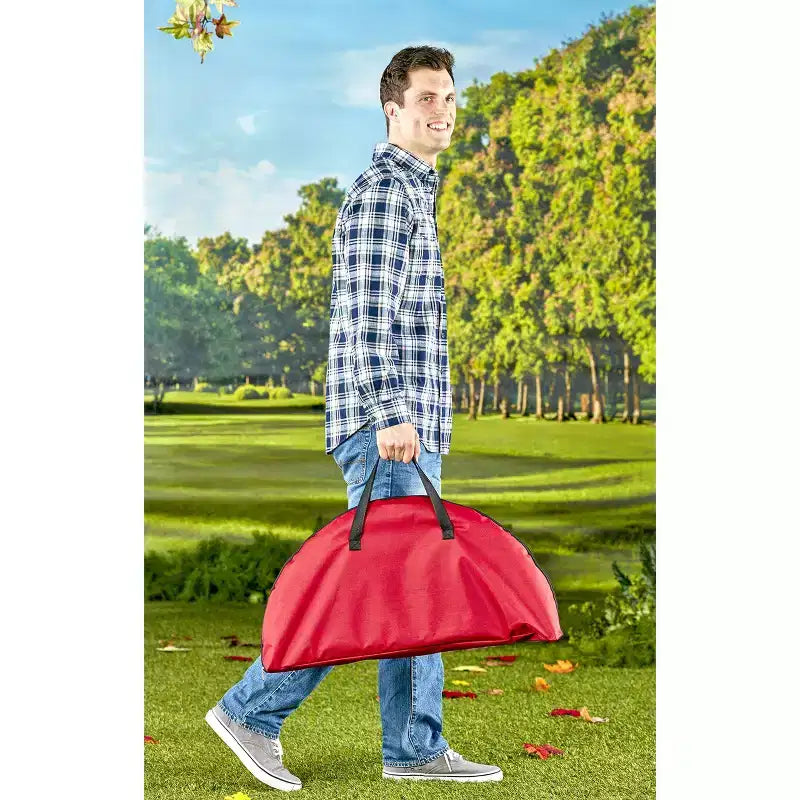 Table de pique-nique pliante portable avec étagère et porte-gobelets – Imperméable, utilisation extérieure, sac de transport inclus