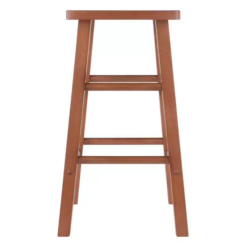 Tabouret de bar hauteur comptoir au design classique en bois