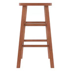 Tabouret de bar hauteur comptoir au design classique en bois