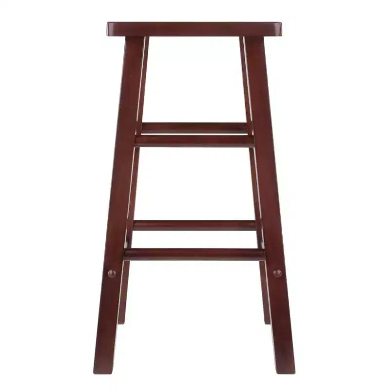Tabouret de bar hauteur comptoir au design classique en bois