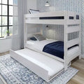 Plank+Beam Solid Wood Farmhouse Twin over Twin Bunk Bed Bed with Trundle